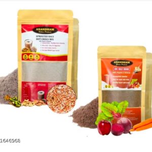 Sprouted Raagi 100g+ ABC malt 100g